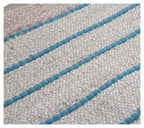 Asmita Jute Handloom Floor Mats with Side Fringe 60x90-abc