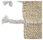 Asmita Jute Handloom Floor Mats with Side Fringe 60x90-abc