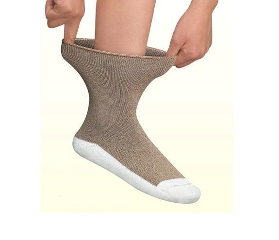 Extra Roomy Sock Charcoal (3 Pairs)-abc