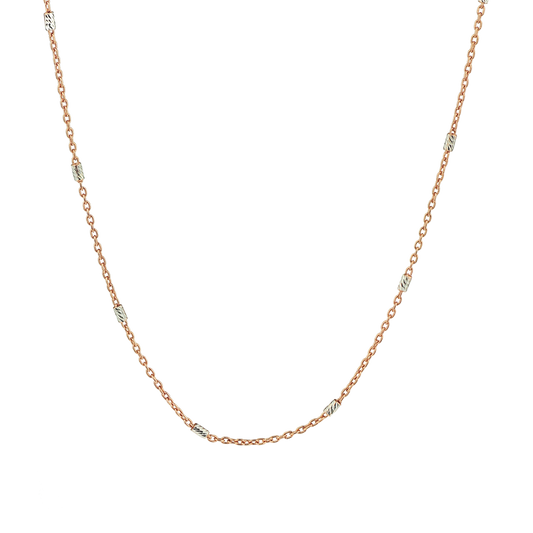 ROSE GOLD SPARKLE CHAIN-abc