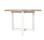 Terence Round Dining Table White Legs-abc