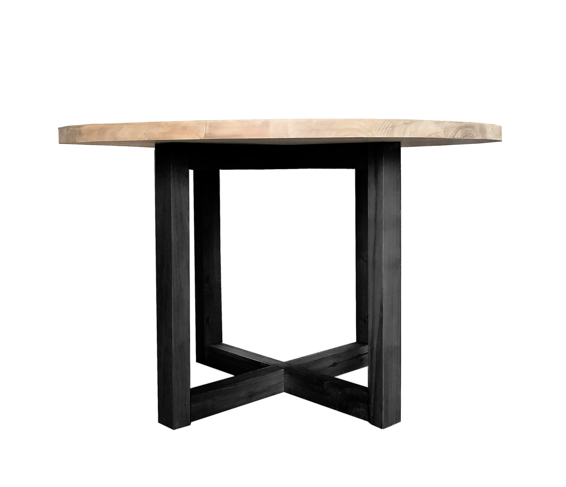 Terence Round Dining Table Black Legs-abc