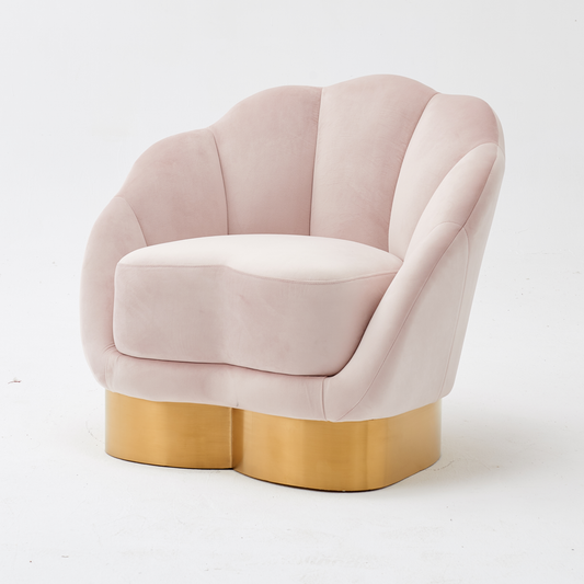 Shell Chair Pink-abc