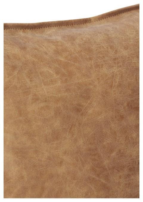 Rover Tan PU Cushion 45x45 - Tan-abc