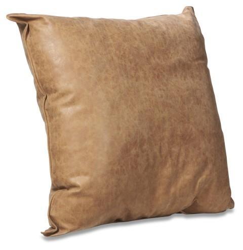 Rover Tan PU Cushion 75x75 - Tan-abc