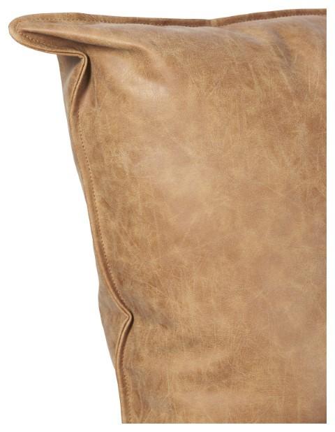 Rover Tan PU Cushion 75x75 - Tan-abc