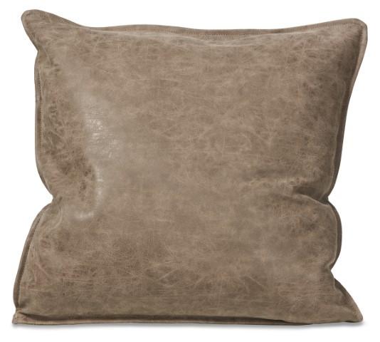 Rover Chocolate PU Cushion 75x75 - Brown-abc