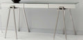 Trestle Table - Mirrored-abc