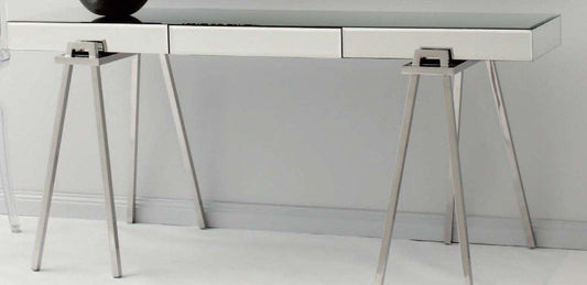 Trestle Table - Mirrored-abc