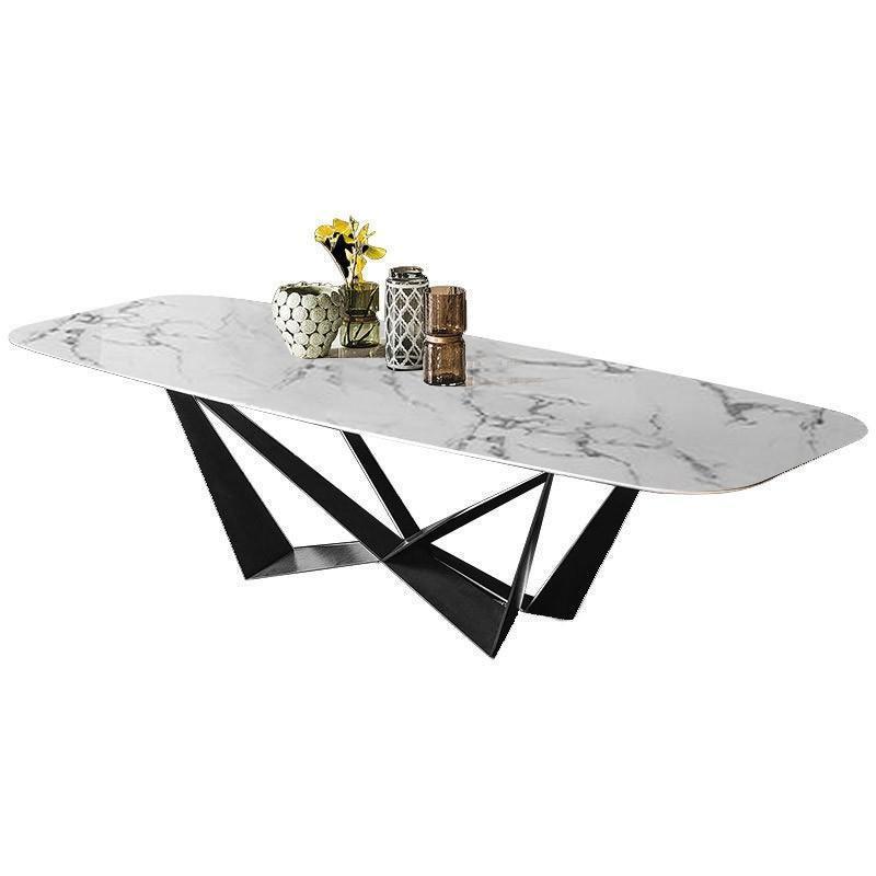 Rasula Rectangle Dining Table-abc
