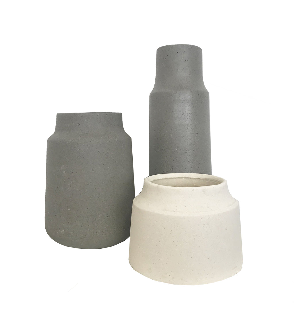 Villi Vase Small Stone-abc