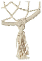 Hand Knitted Cotton Dream Catcher - Natural-abc