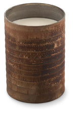 Small Divit Paraffin Wax Filled Etched Glass Candle Holder-abc
