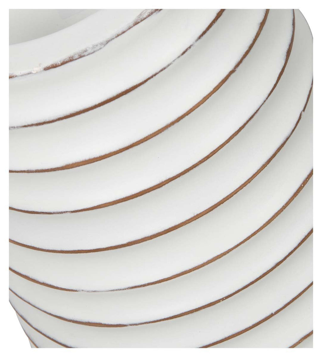 Maui Ribbed Resin Planter Medium-abc
