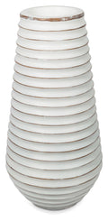 Maui Ribbed Resin Planter Small-abc