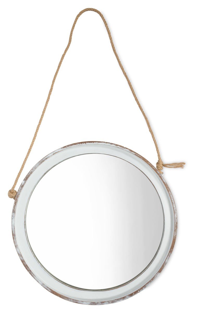 Kona Round Hanging Mirror with Rope Small-abc