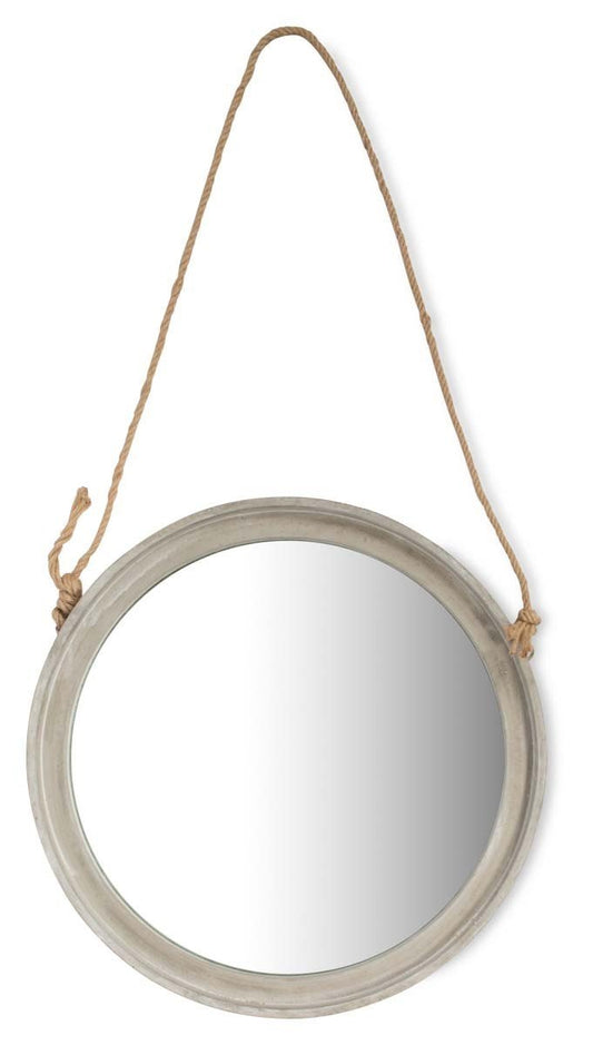 Kona Round Hanging Mirror with Rope Large-abc