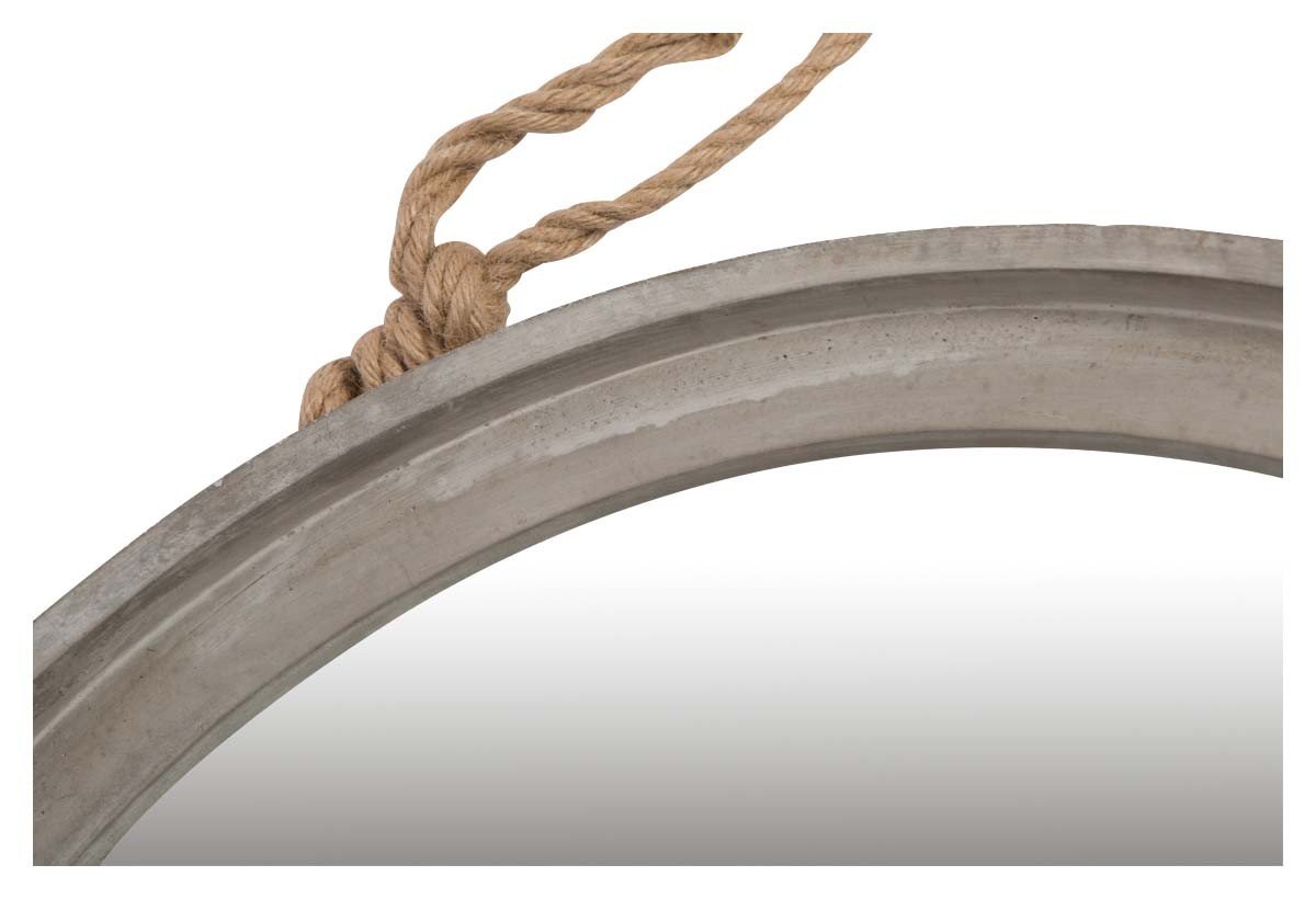 Kona Round Hanging Mirror with Rope Large-abc