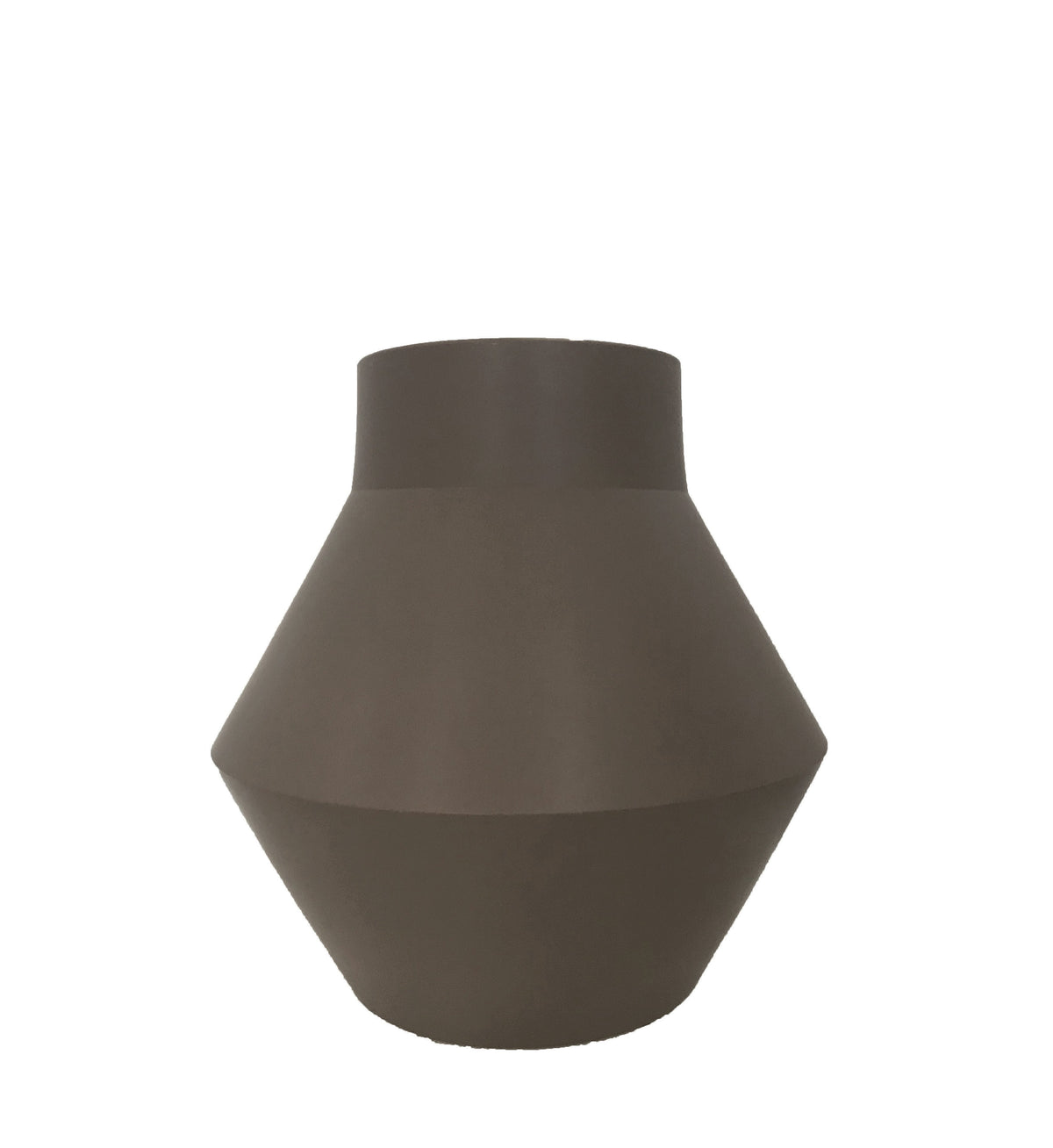 Zulu Vase Small - Cocoa-abc