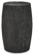Jayapura Small Wood Stool - Black-abc