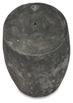 Jayapura Small Wood Stool - Black-abc