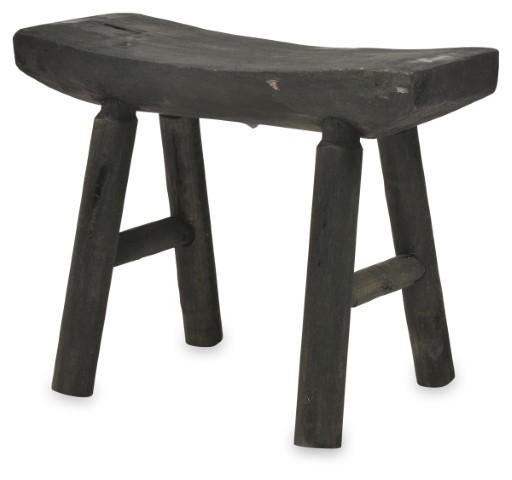 Malang 4 Leg Wood Stool-abc