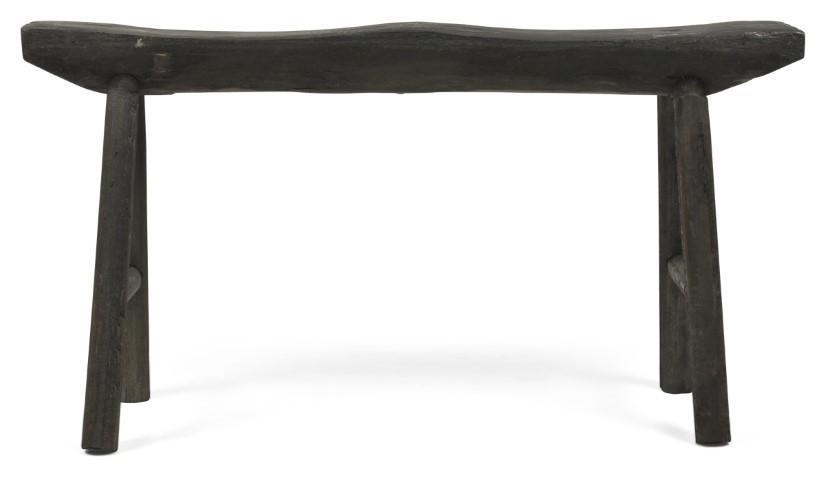 Malang 4 Leg Wood Stool / 2 Seater-abc